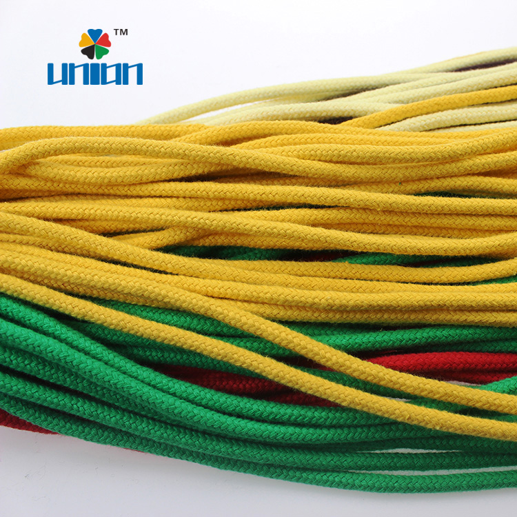 colored cotton rope