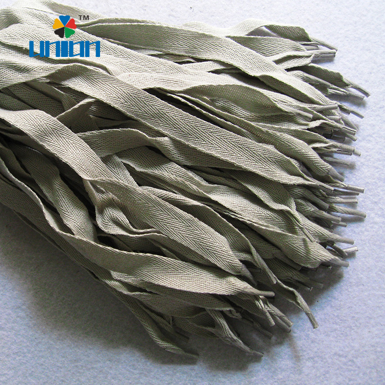 grey cotton ribbon